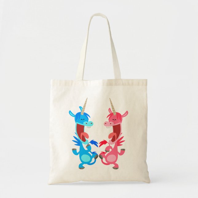 Bolsa de Unicornios de baile de Personalizado lind (Frente)