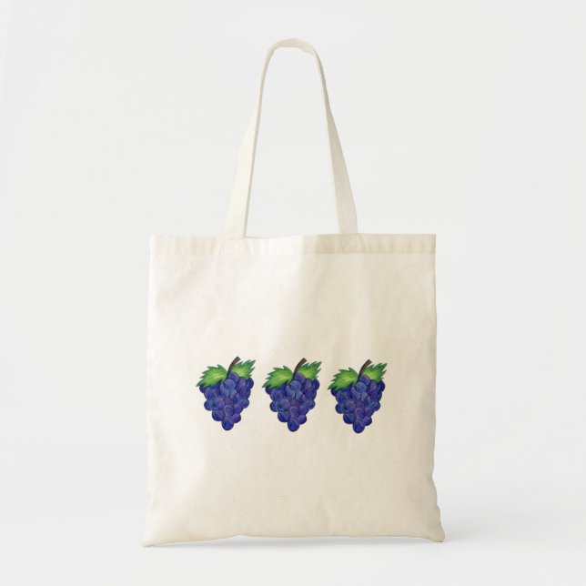 Bolsa de uvas de uva de uva morada de fruta de uva (Frente)