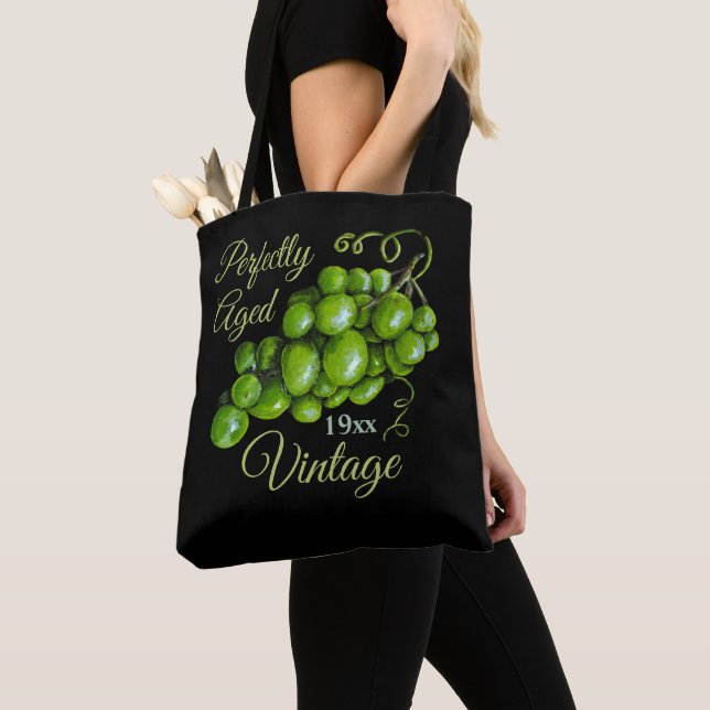 Bolsa de uvas Tote (Detalle)