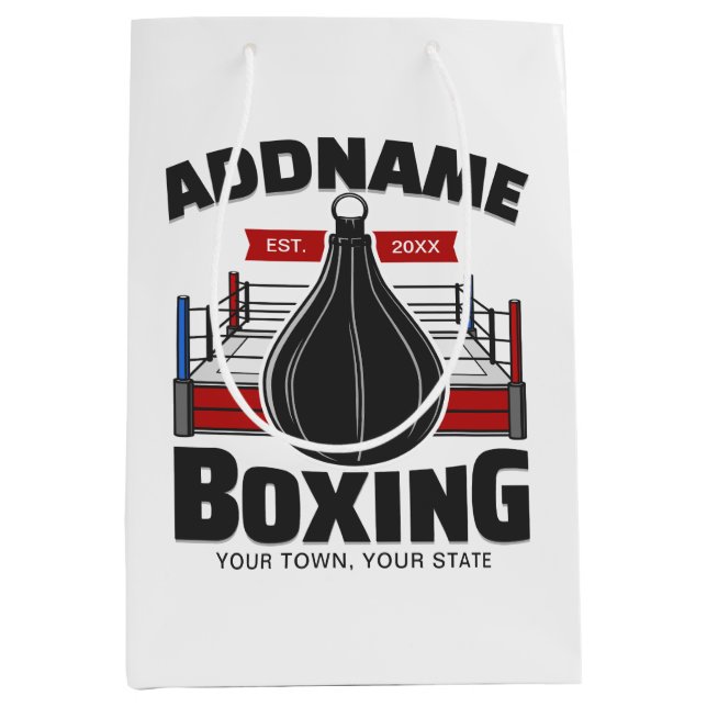 Bolsa de velocidad del gimnasio Boxer Ring ADD NAM (Anverso)