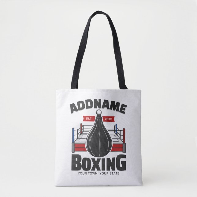 Bolsa de velocidad del gimnasio Boxer Ring ADD NAM (Anverso)