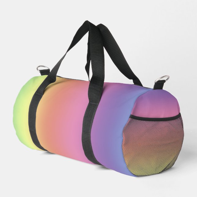 Bolsa de viaje - Colores de arcoíris mezclados (Esquina derecha)