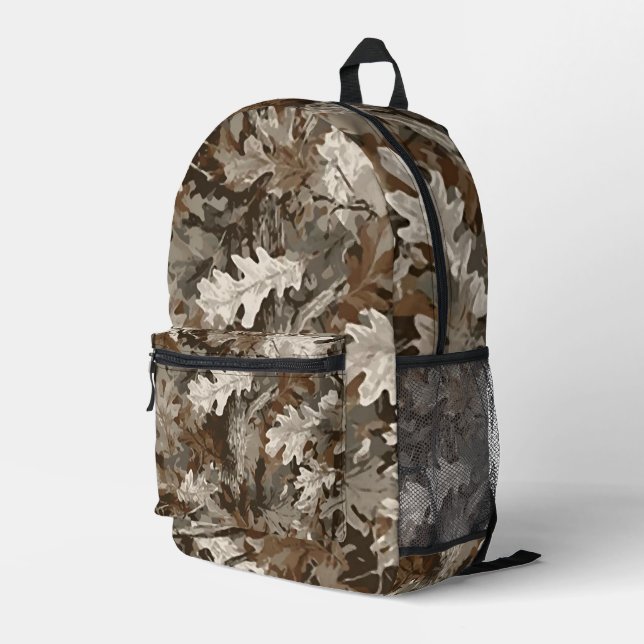 Bolsa de viaje con camuflaje de roble de bosque (Esquina derecha trasera )