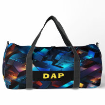 Bolsa de viaje con diseño abstracto integral