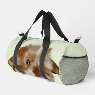 Bolsa de viaje con ilustración de conejo esponjoso