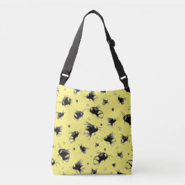 Bolsa de viaje con la temática de la abeja amarill