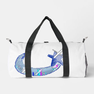 Bolsa de viaje Cyber Glitch Moon y Star