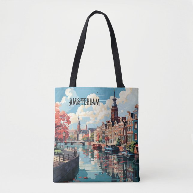 Bolsa de viaje de Amsterdam (Anverso)