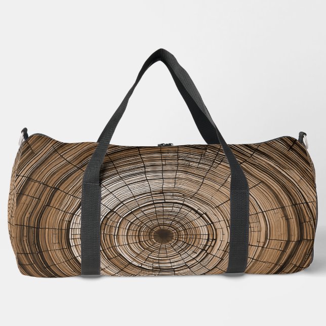 Bolsa de viaje de anillos de árbol duradera  (Anverso)