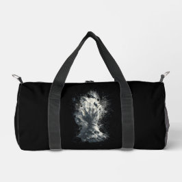 Bolsa de viaje de arte oscuro cuernos de cuervo y