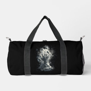 Bolsa de viaje de arte oscuro cuernos de cuervo y