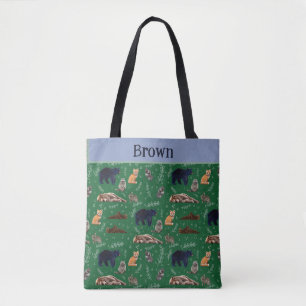 Bolsa de viaje de camping en la naturaleza
