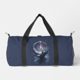 Bolsa de viaje de fantasía oscura Mano Cósmica
