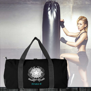 Bolsa de viaje de Italia, escudo de armas italiano