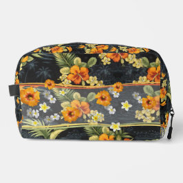 Bolsa de viaje de la camiseta naranja Hawaian Hibi