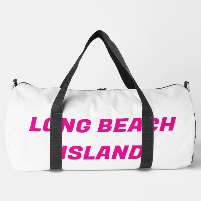 BOLSA DE VIAJE DE LA ISLA DE LONG BEACH (Anverso)