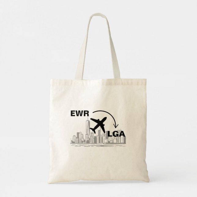 Bolsa de viaje de la tota a Nueva York (Reverso)