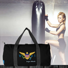 Bolsa de viaje de las Islas Vírgenes, bandera de l