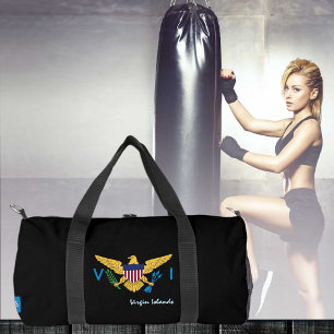 Bolsa de viaje de las Islas Vírgenes, bandera de l