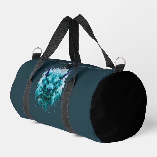 Bolsa de viaje de lobo con hielo que gotea (Esquina izquierda)