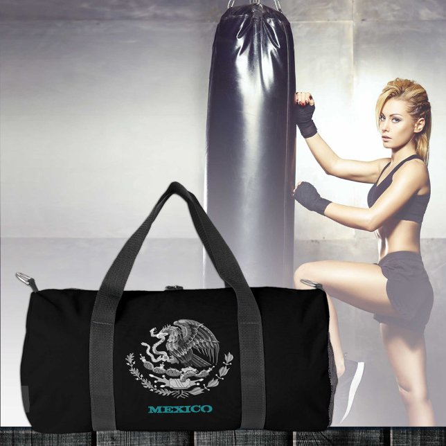 Bolsa de viaje de México, escudo de armas mexicano (Subido por el creador)