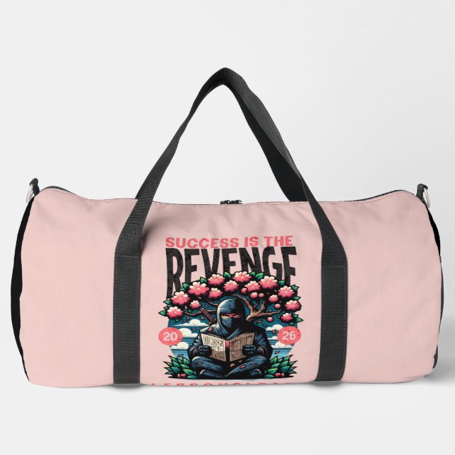 BOLSA DE VIAJE DE VENGANZA DE ÉXITO UNISEX LECCION (Anverso)
