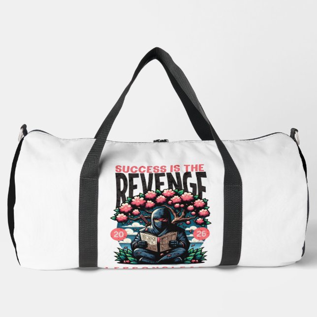 BOLSA DE VIAJE DE VENGANZA DE ÉXITO UNISEX LECCION (Anverso)