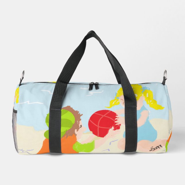 Bolsa de viaje : Día de playa (Reverso)