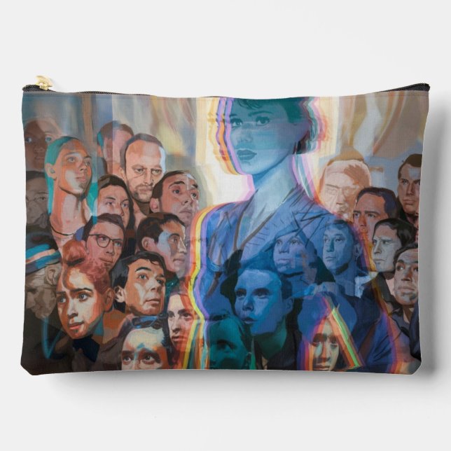 Bolsa de viaje para bolsos accesorios "Longing" (Anverso)