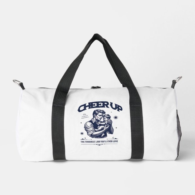 BOLSA DE VIAJE PARA HOMBRE DADDY CHEER UP (Anverso)