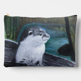 Bolsa de viaje para nutria Bolsa de aseo cosmético