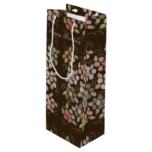 Bolsa de vino de chocolate con flores de bonito (Angulo Anverso)