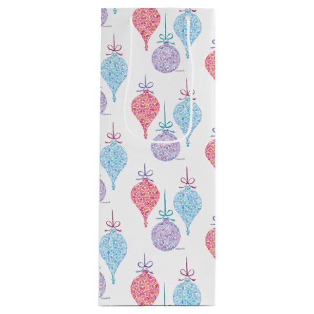 Bolsa de vino de Ornaments colgante de Sue Weidlic (Anverso)