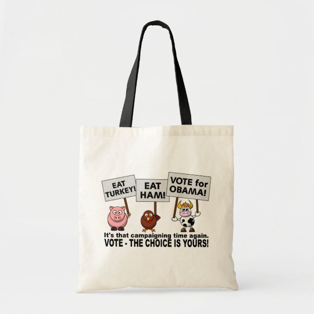 Bolsa de voto de Obama - elegir estilo (Frente)