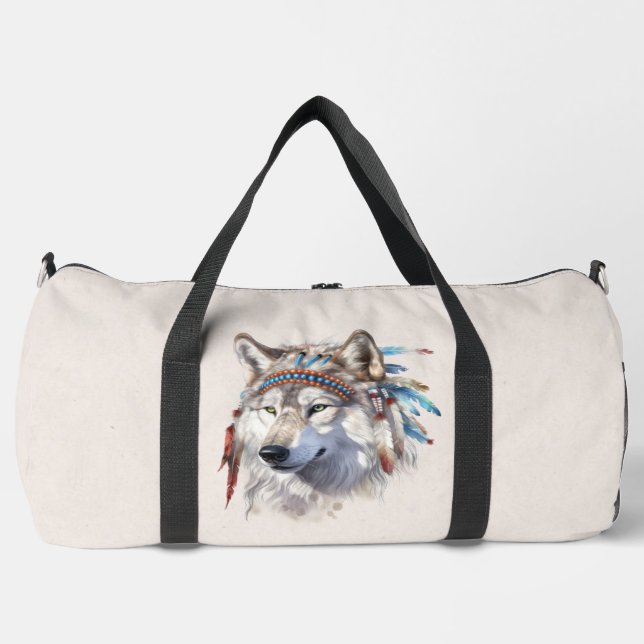 Bolsa de Wolf Duffel de Estados Unidos Nativo (Anverso)