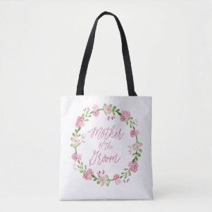 Bolsa de Wreath de la Madre de la Groom Watercolor