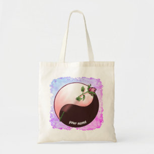Bolsa de yin yang roja