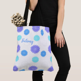 Bolsa de yoga de flores coloridas