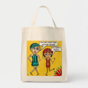 Bolsa de zapatos de zapatillas (Tote de lienzo)