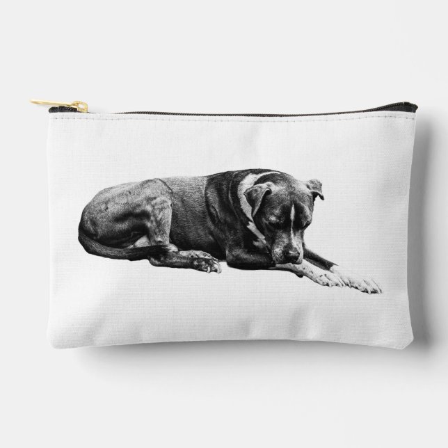 Bolsa de Zip de perro sombreado (Anverso)