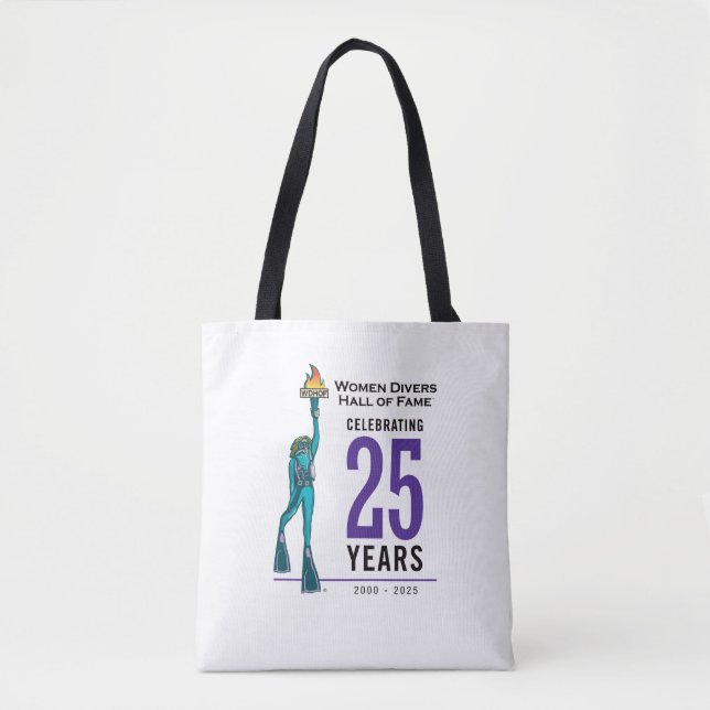 Bolsa del 25 aniversario de la WDHOF (Anverso)