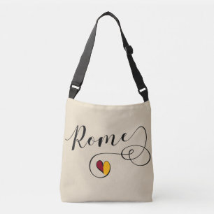 Bolsa del Corazón de Roma, Italia, Bandera Romana