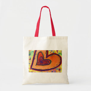 Bolsa del corazón feliz
