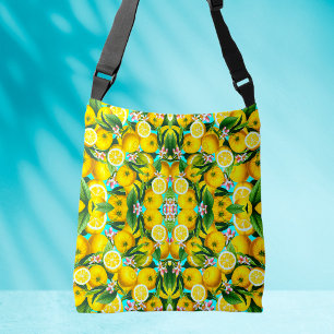 BOLSA DEL CUERPO TRANSVERSAL DE TOTE TROPICAL LEMO