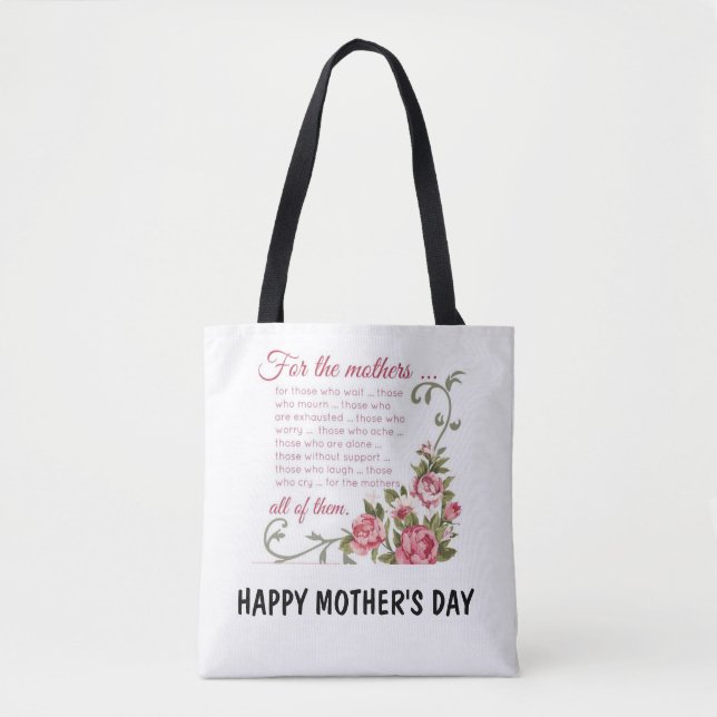 Bolsa del Día de la Madre Feliz (Anverso)
