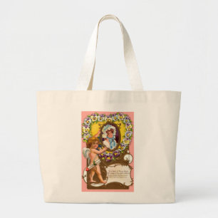 Bolsa del Día de San Valentín cupido vintage