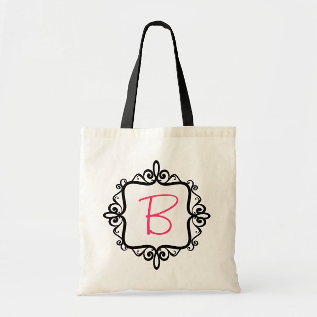 Bolsa del favor de la boda monográfica (Frente)