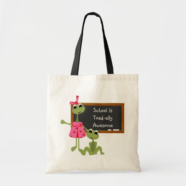 Bolsa del libro de un niño personalizado (Frente)