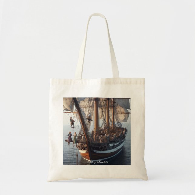 Bolsa del Libro del Barco de Lectores (Frente)