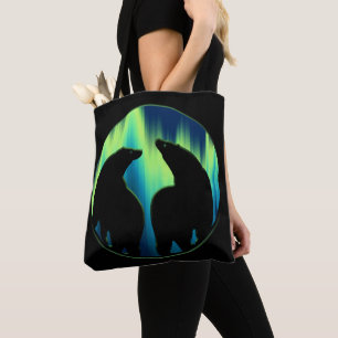 Bolsa del oso de arte del oso tribal auricular aur